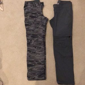 Omni shade and Omni shield pants (2) pair